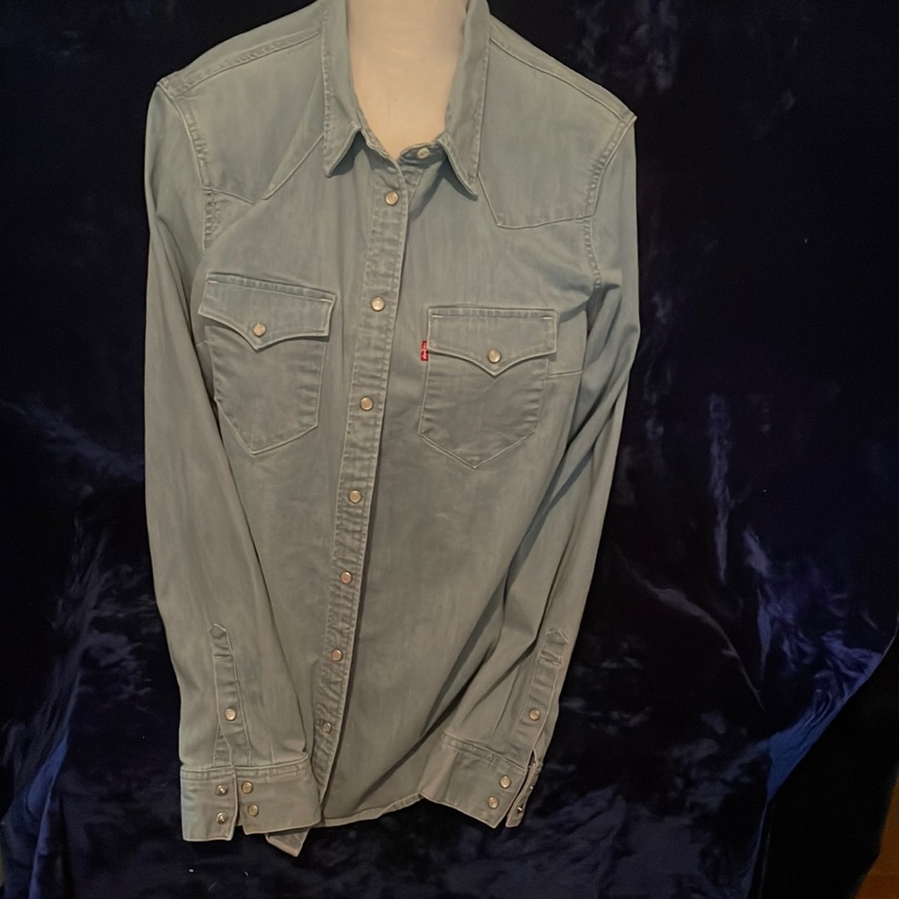 Levi’s light denim shirt